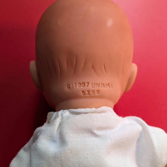 Vintage Anne Geddes Collectible Poseable Bean Bag Baby Doll - Picture 9 of 13